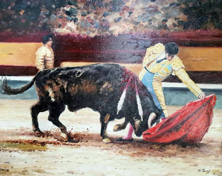 1422-T2 | 50cm x 61cm | torero 